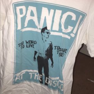 PANIC AT THE DISCO TOUR SHIRT